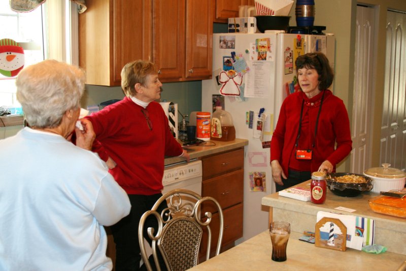 Chatting in the Kitchen